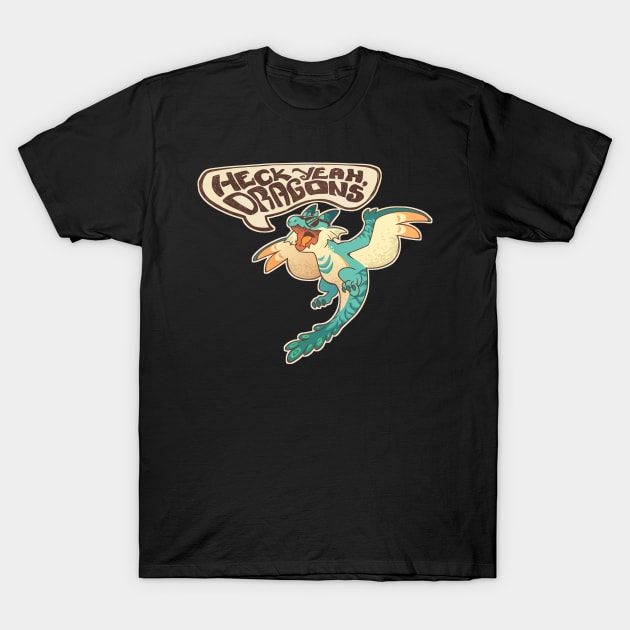 Heck yeah boy T-Shirt by Colordrilos